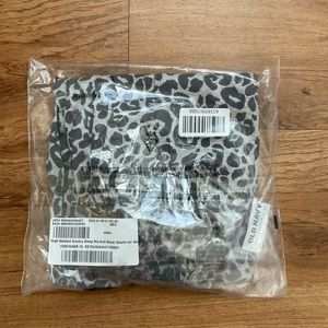 NWT gray and black animal print sleep joggers